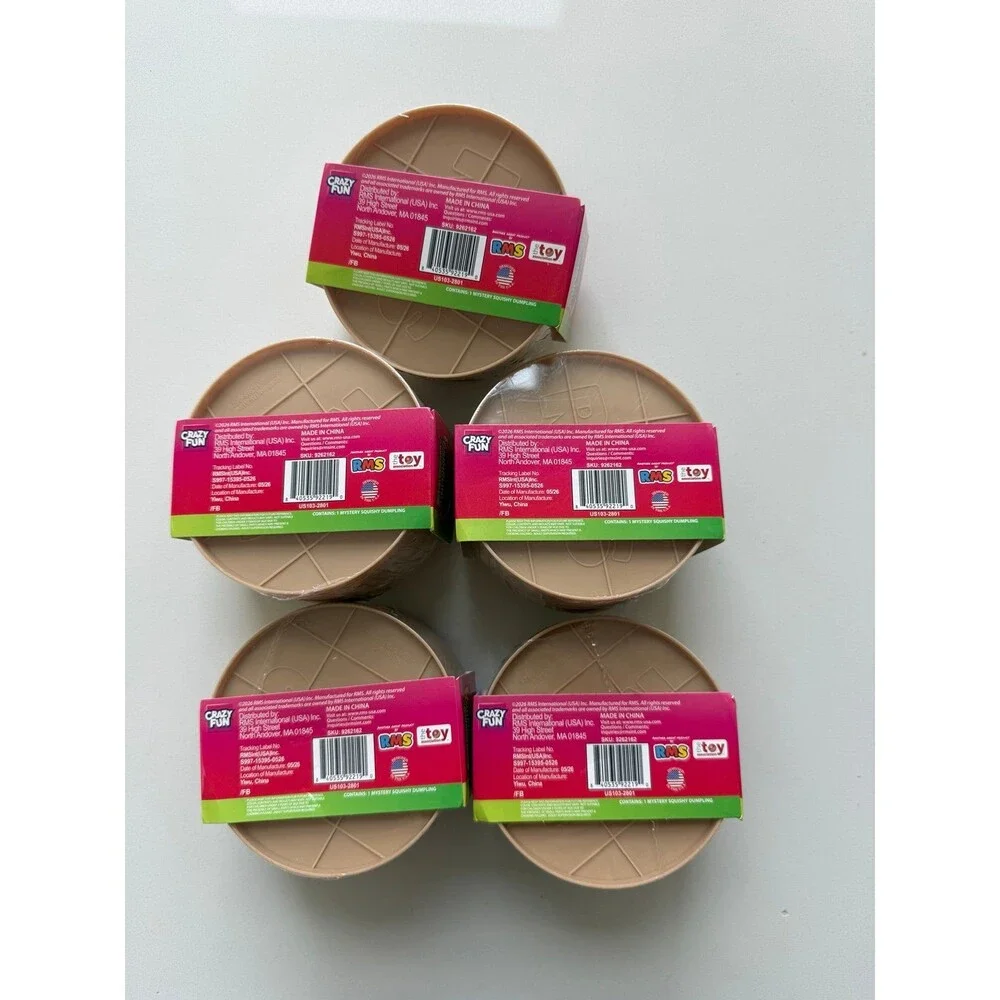 Lot of 5 RMS Mystery Dumpling Watermelon Edition Scented Sealed